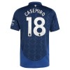 Maglia ufficiale Manchester United Casemiro 18 Trasferta 2024-25 per Uomo